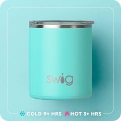 White Golf Ball Lowball Tumbler 12oz