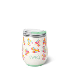 Roller Rink Stemless Wine 12oz