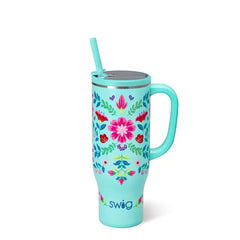 Flora Azul Mega Mug 30oz
