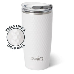 White Golf Ball Tumbler 22oz