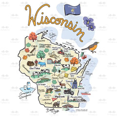 Wisconsin Tumbler 22oz