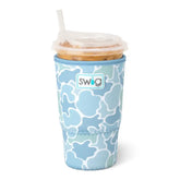 Saltwater Camo Large Iced Cup Coolie