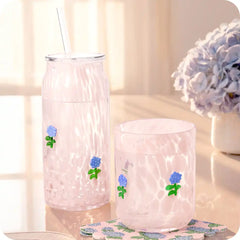 Hydrangeas Charm Glass 23oz