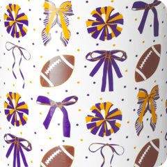 We've Got Spirit Purple + Yellow Tumbler 12oz