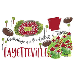 Saturdays in Fayetteville Tumbler 12oz