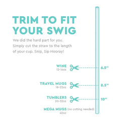 Flamingos Straw Topper Set
